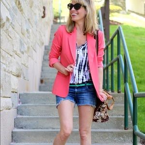 DVF pink open blazer jacket small/2